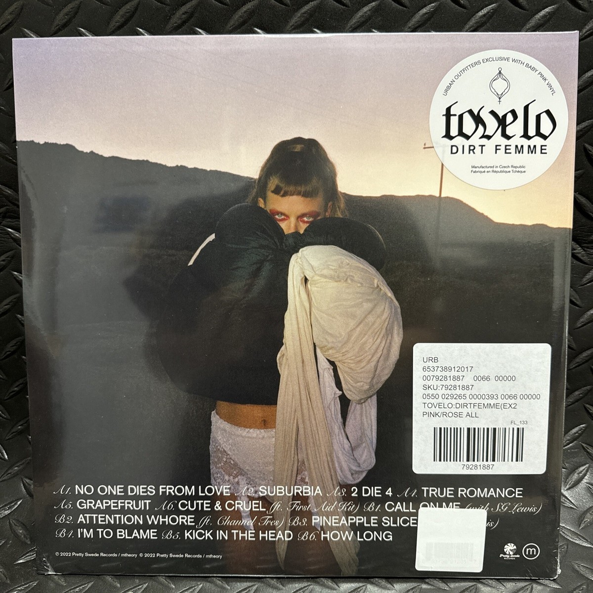 TOVE LO DIRT FEMME GATEFOLD CLEAR VINYL US TOUR LIMITED /1000 2023