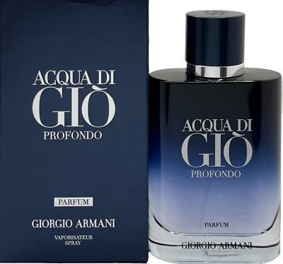GIORGIO ARMANI ACQUA DI GIO PROFONDO PARFUM SPRAY FOR MEN 3.3 Oz