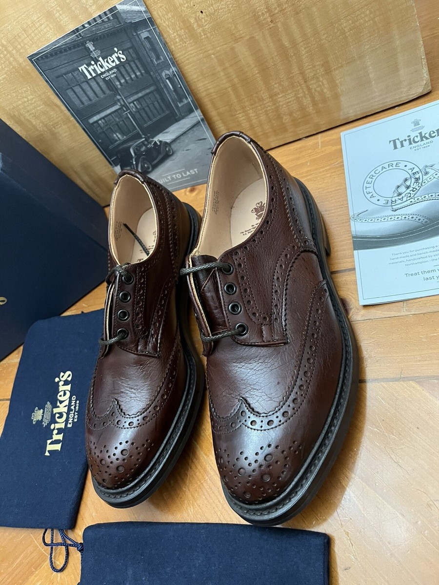 MADE IN UK TRICKERS BOURTON IN KUDU (Antelope) Snuff (BROWN) 10 UK