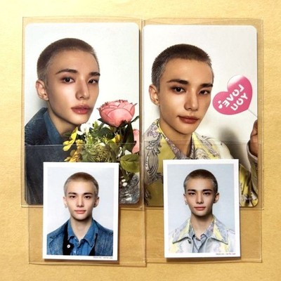 Stray Kids Hyunjin HOLLOW Japan FC Solo ver. Official Photo Card