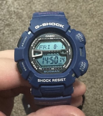 G-Shock G-9000MX Mudman Watch Blue | eBay