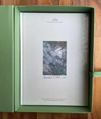 Seventeen 2 set version Photobook Social Club: Carat Mingyu Wonwoo