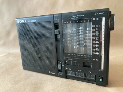 Sony ICF-7600A Radio w/antenna w/strap functional ||READ DESC|| | eBay