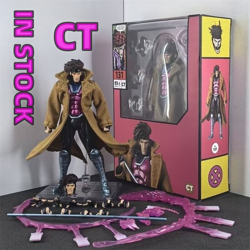 New CT Toys MAFEX No.131 X-Men Gambit Comic Ver. Action Figure New