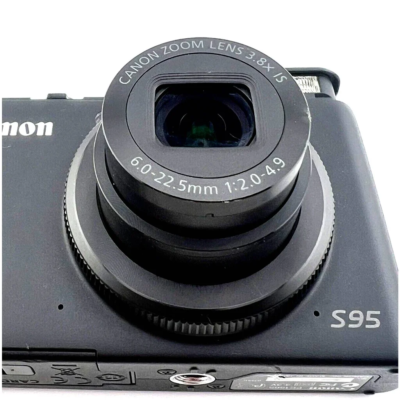 Canon PowerShot S95 10MP 3.8x Zoom Digital Camera | eBay