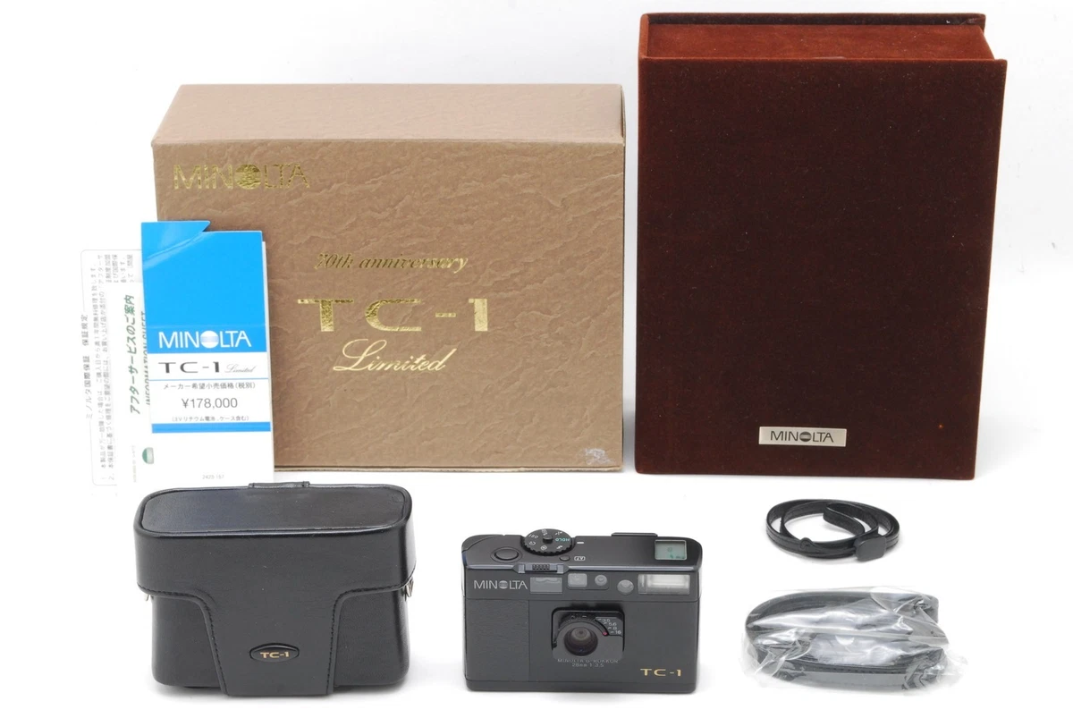 Mint Minolta Compact Film Camera TC-1 Limited 70Th Anniversary