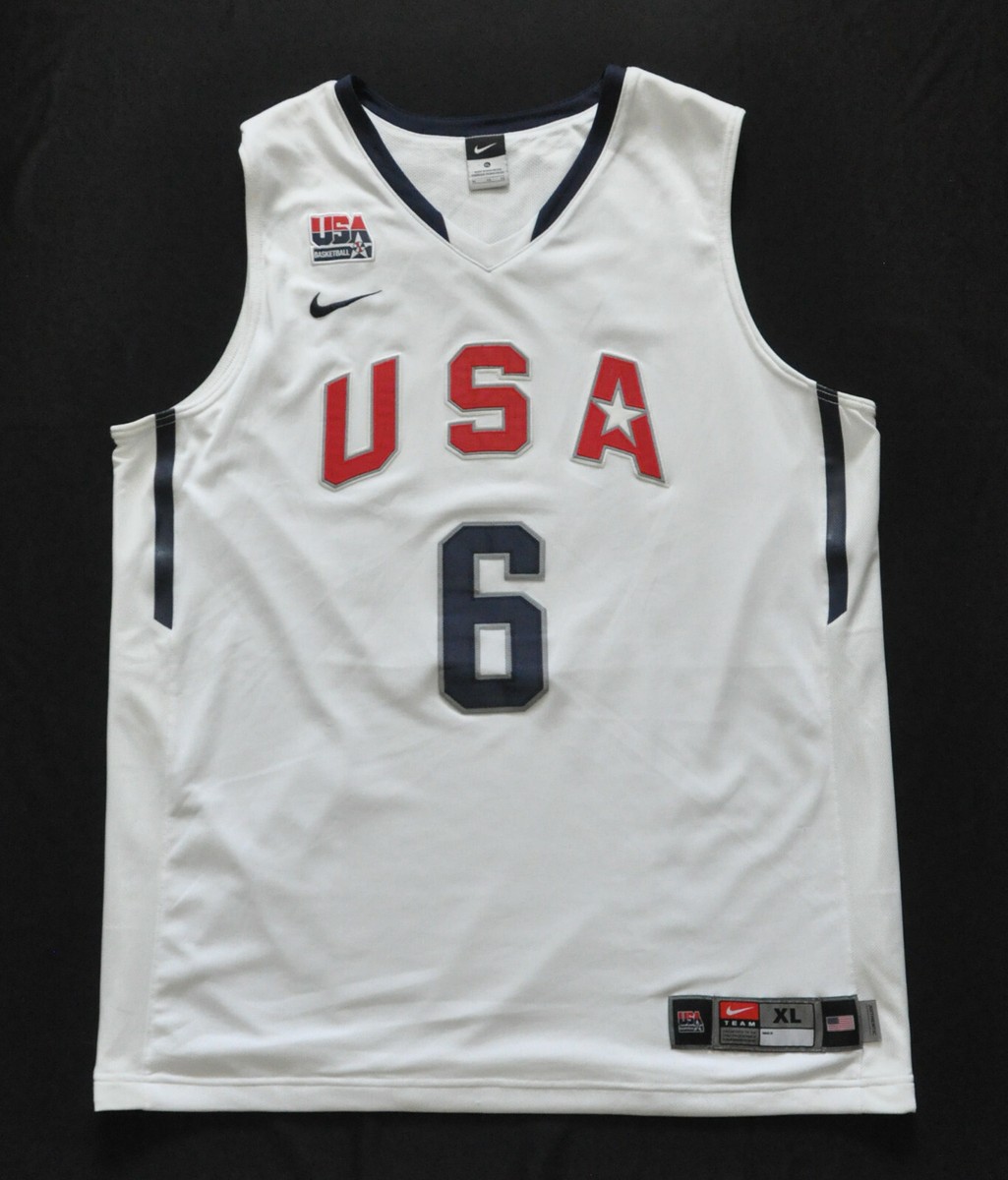 LeBron James #6 Team USA Nike Jersey Authentic 2012 London