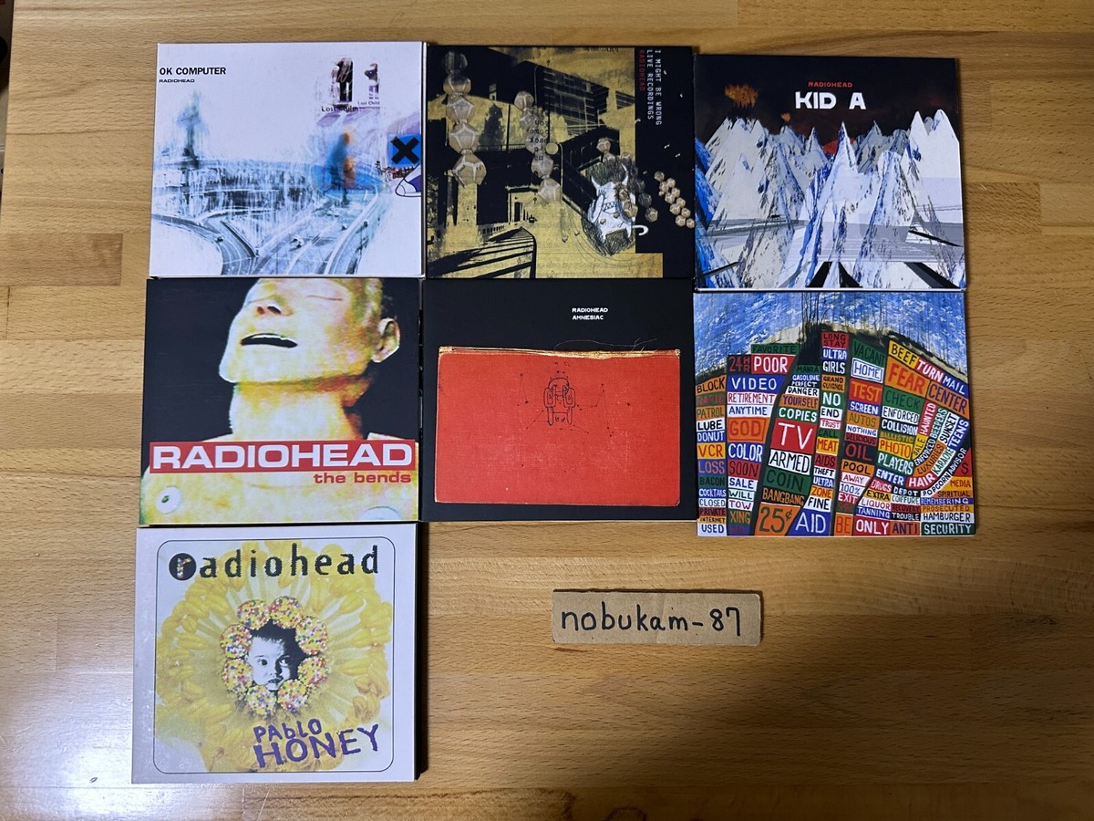 Radiohead Album Collection CD Box Set Limited Edition Japan | eBay