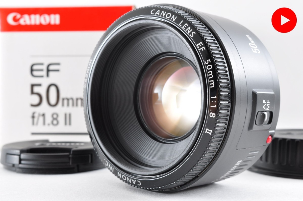 N Mint] Canon EF 50mm F/1.8 II Standard Lens EF Mount #9595 | eBay
