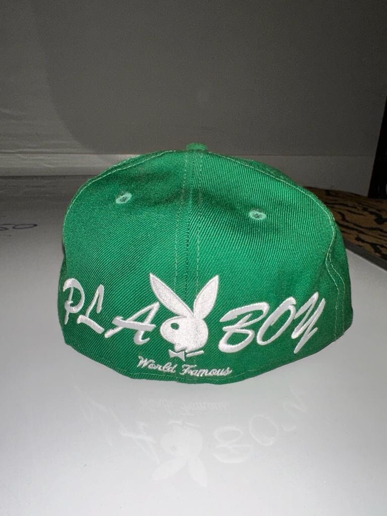 supreme playboy new era green | eBay