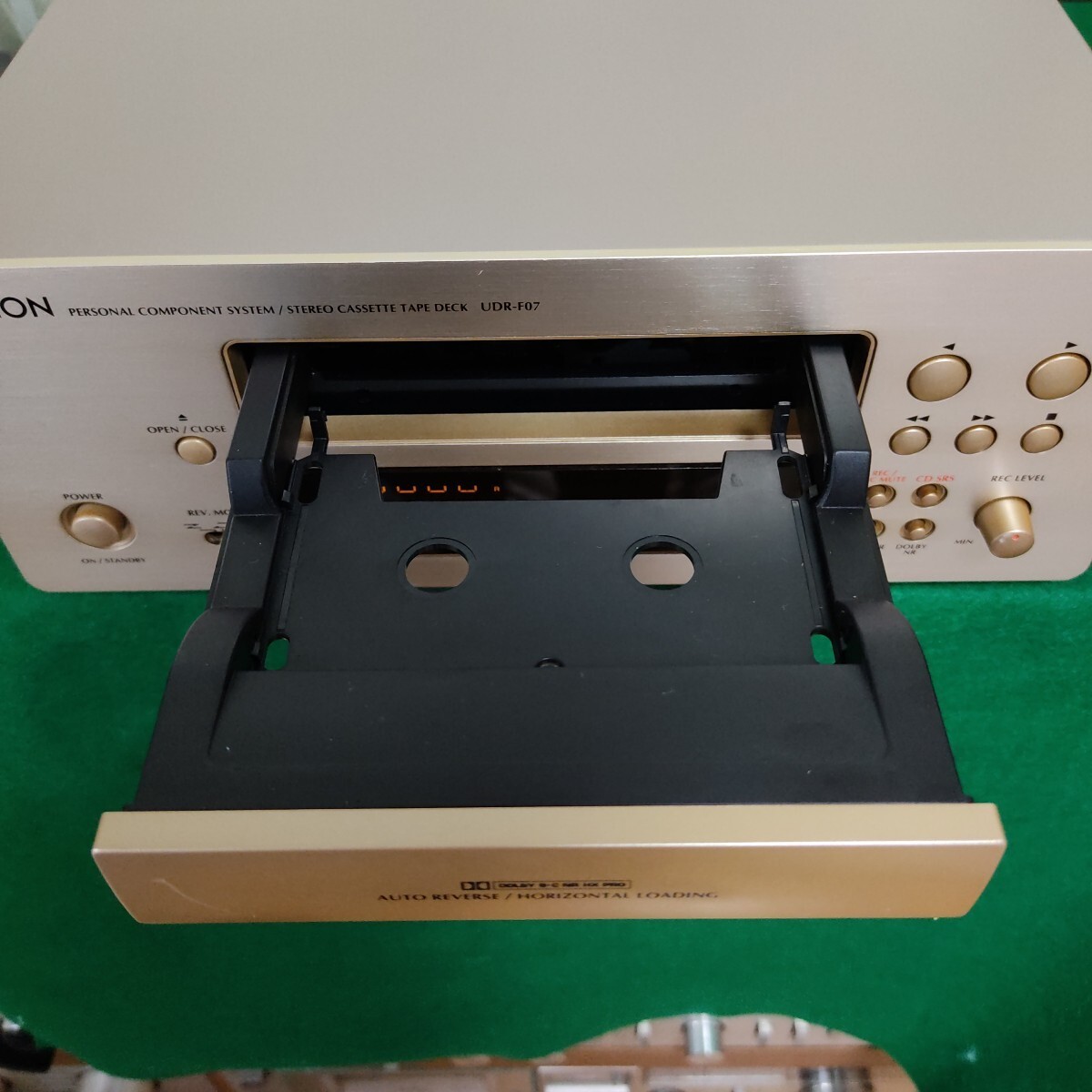 DENON Cassette Deck UDR-F07 Various Maintenance Good Recording JDM