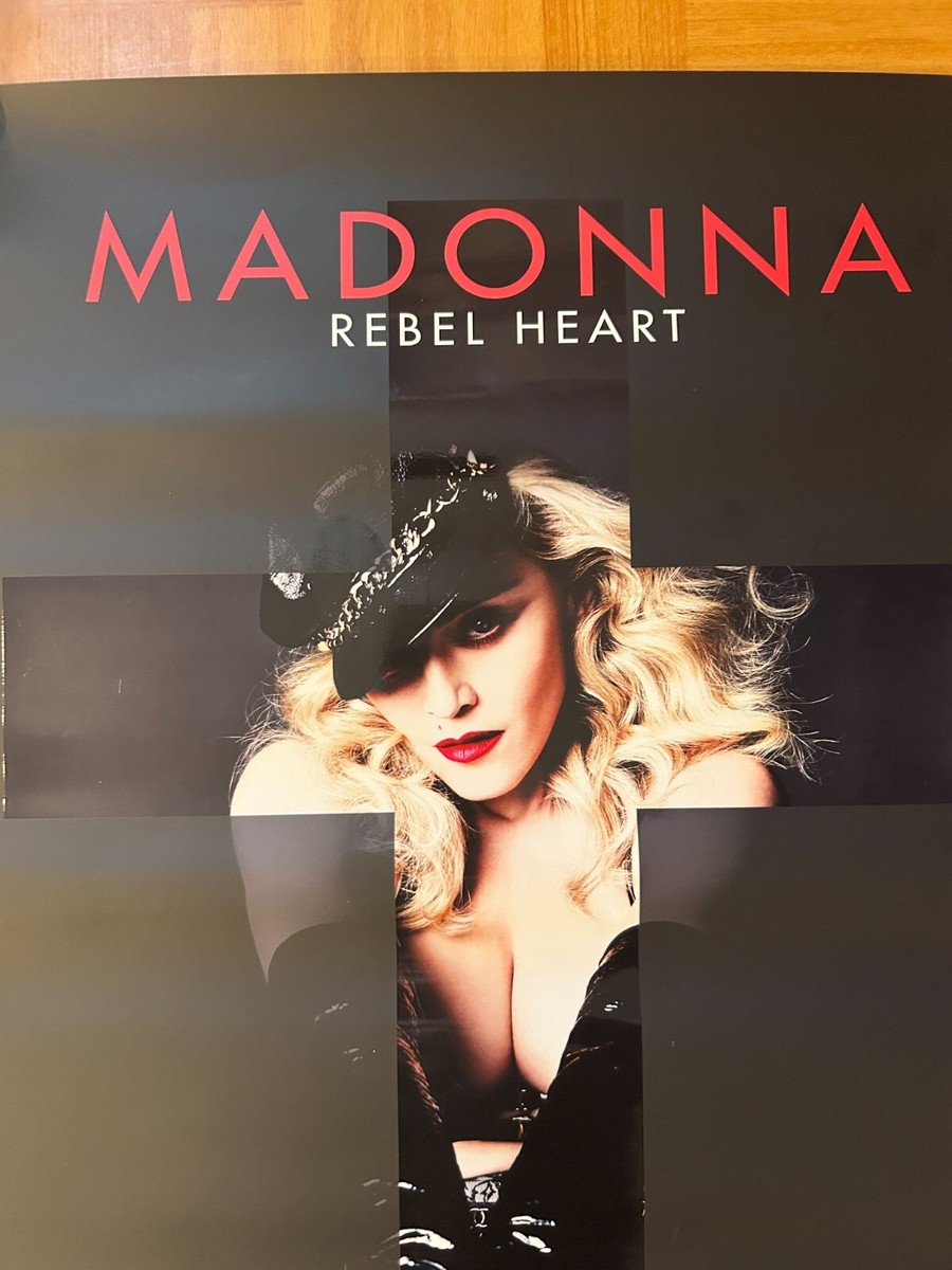 MADONNA Rebel Heart Tour 2016 Original Official Gig Poster 18x24in