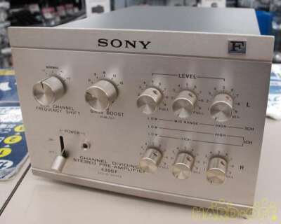 SONY TA-4300F Channel Dividing Stereo Preamplifier 100V USED JAPAN