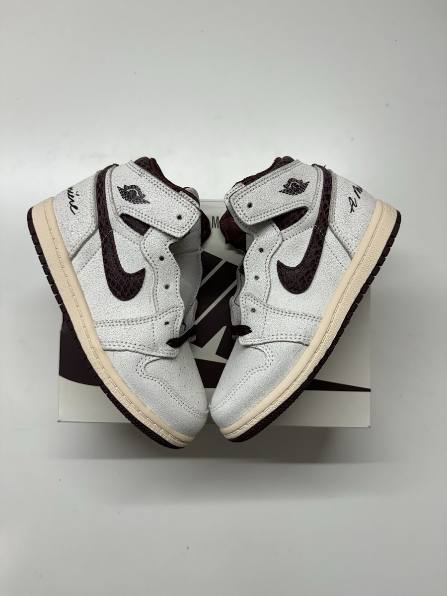 Size 3Y (PS) - Jordan 1 OG x A Ma Maniere High Airness | eBay