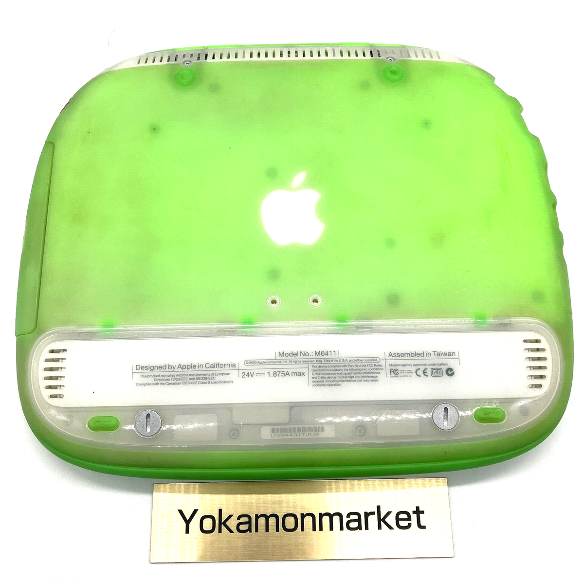 Apple iBook G3 466MHz 320MB/DVD/Key Lime AC100V | eBay