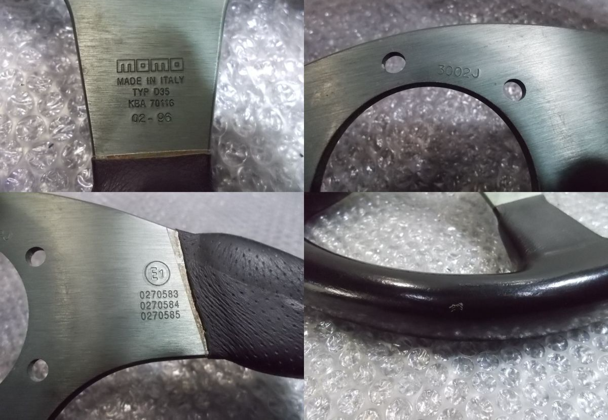 MOMO Steering Wheel RACE 350mm TYP D35 KBA 70116 Universal F/S | eBay
