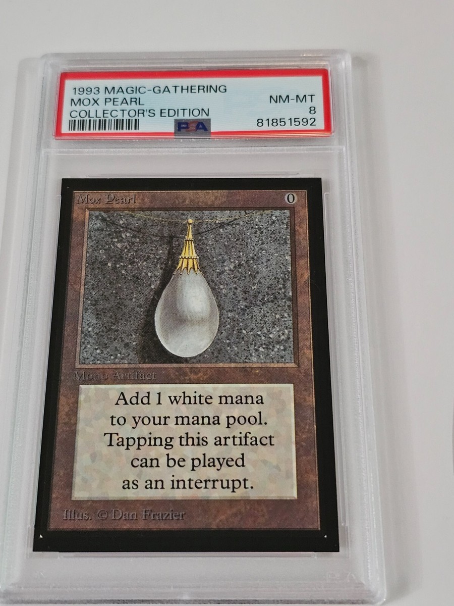 Mox Pearl Collectors Edition PSA 8 Mtg Magic the Gathering | eBay