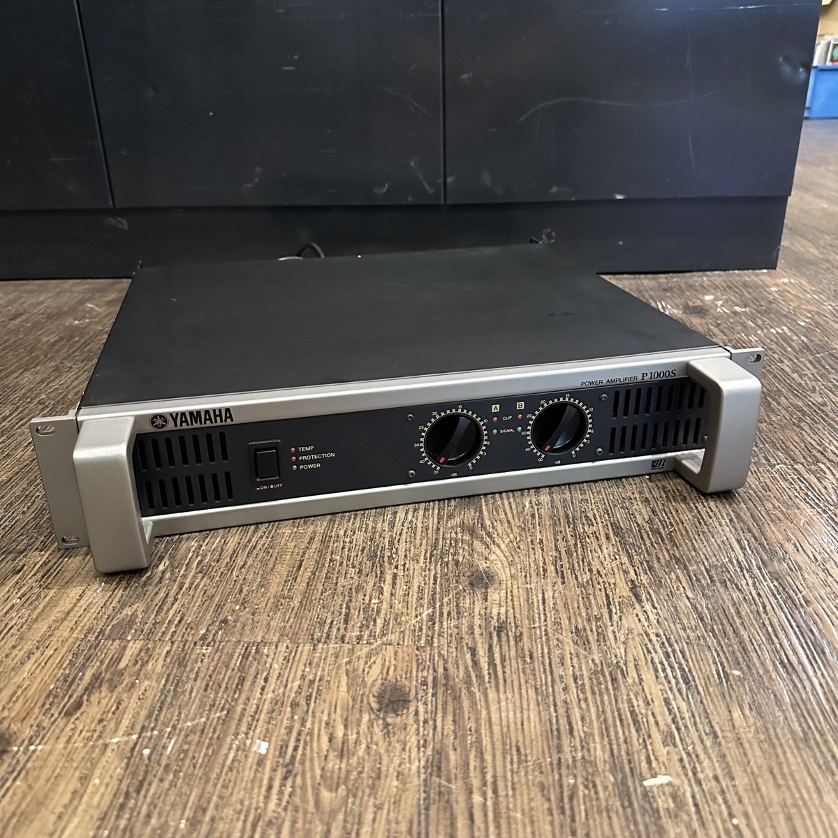 Yamaha P1000S Power Amplifier 2U Rackmount 105W×2 @4Ω Serviced