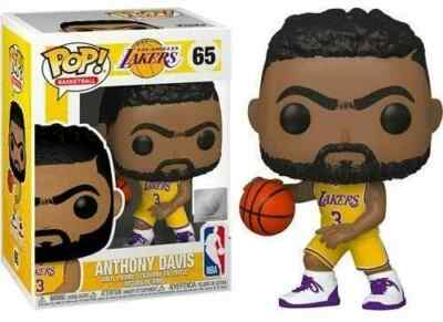 ANTHONY DAVIS Funko POP! #65 NBA Basketball LA Lakers Eyebrows NEW