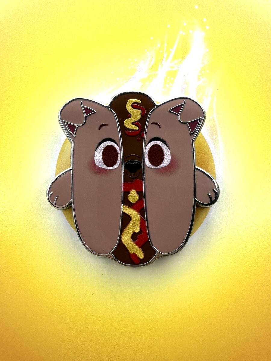 New Disney Munchlings Series 3 Tramp Lady and the Tramp Hot Dog