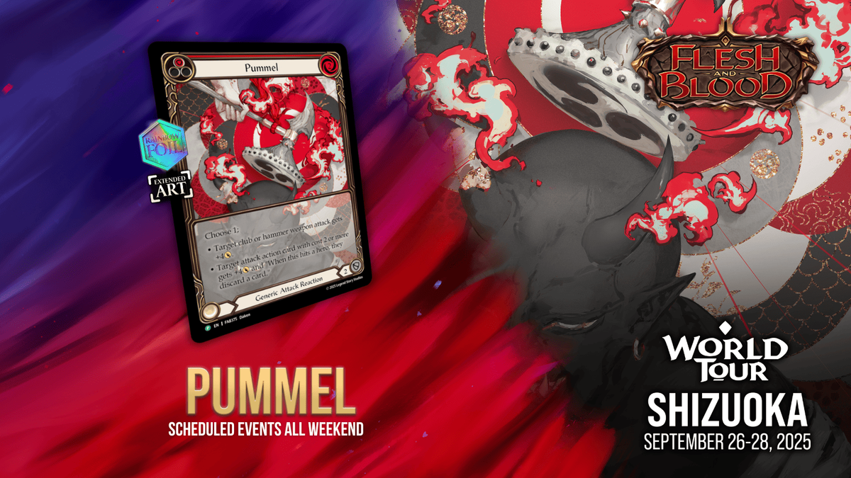 Pummel RF 3枚 flesh and blood fab Pummel – Flesh & Blood