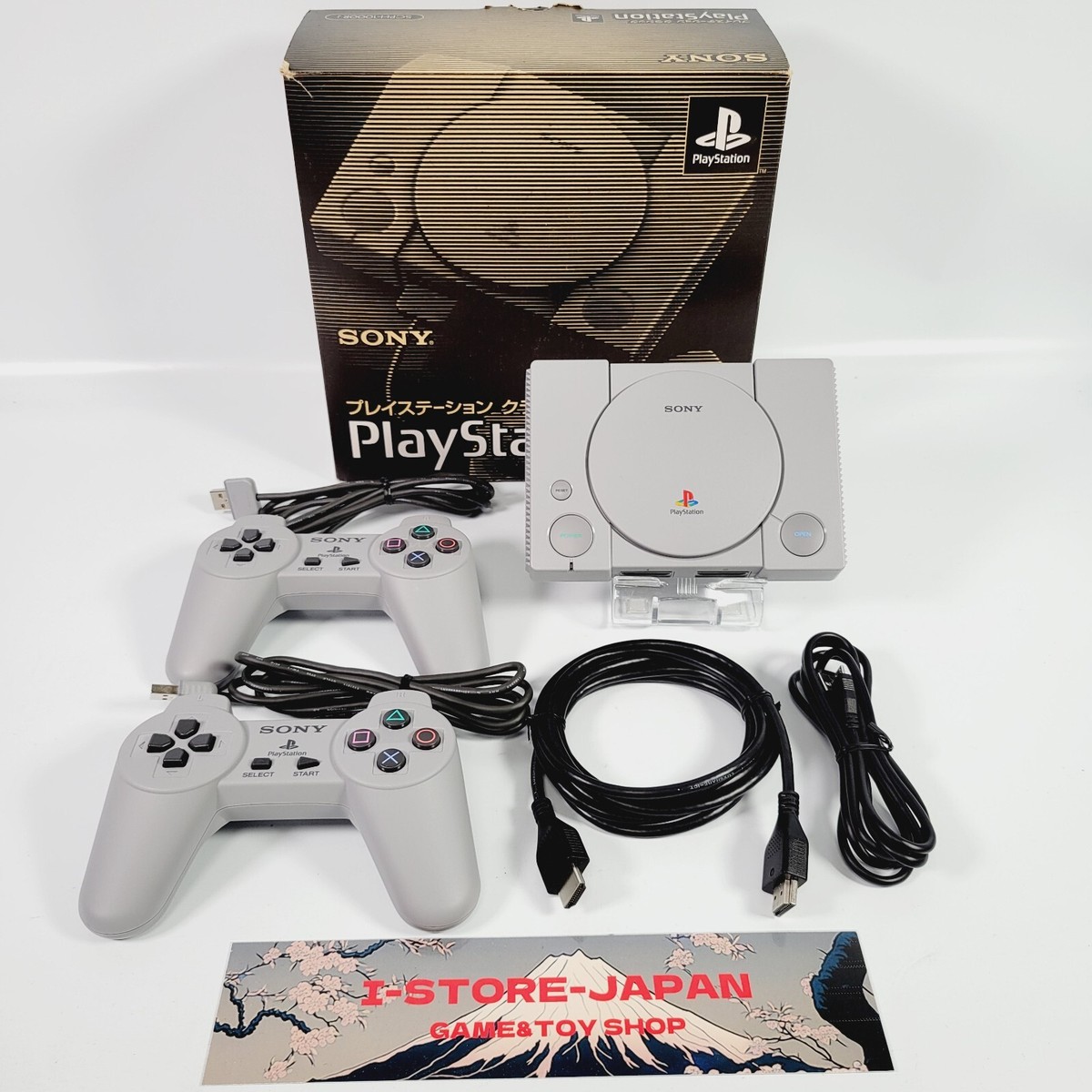 Sony PlayStation Classic PS1 SCPH-1000RJ Game Console Full Box