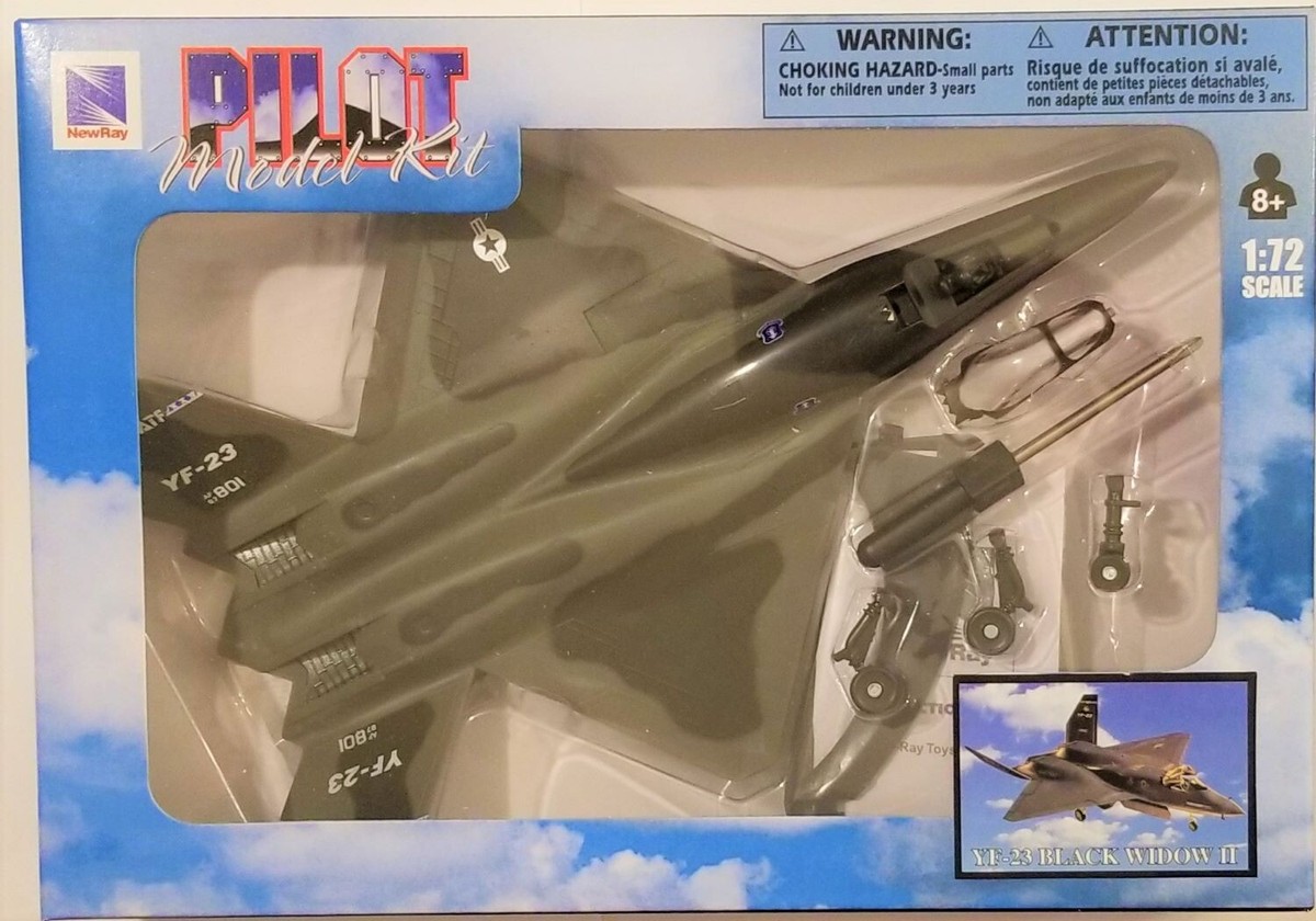 New Ray - 1:72 Scale Pilot Model Kit YF-23 Black Widow II