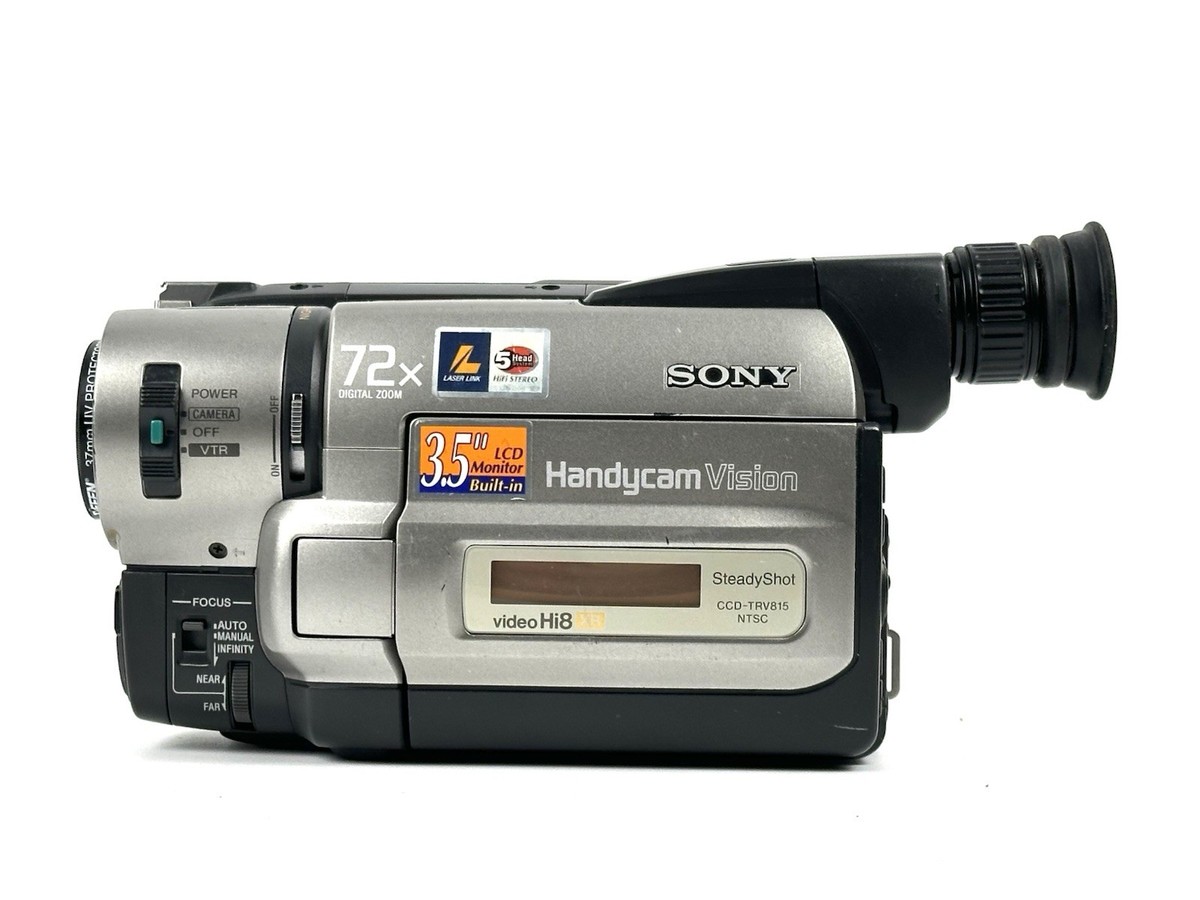 Sony CCD-TRV815 Hi8 Video Camera Recorder Handycam Video Transfer