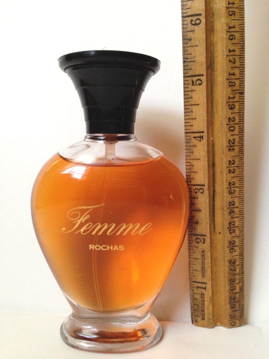 Vintage Rochas FEMME Perfume large Bottle Parfum EDP Spray French