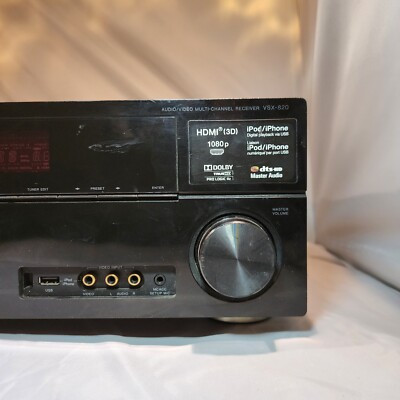 Pioneer VSX-820-K 5.1 HDMI 1080P HDTV Home Theater AV Receiver