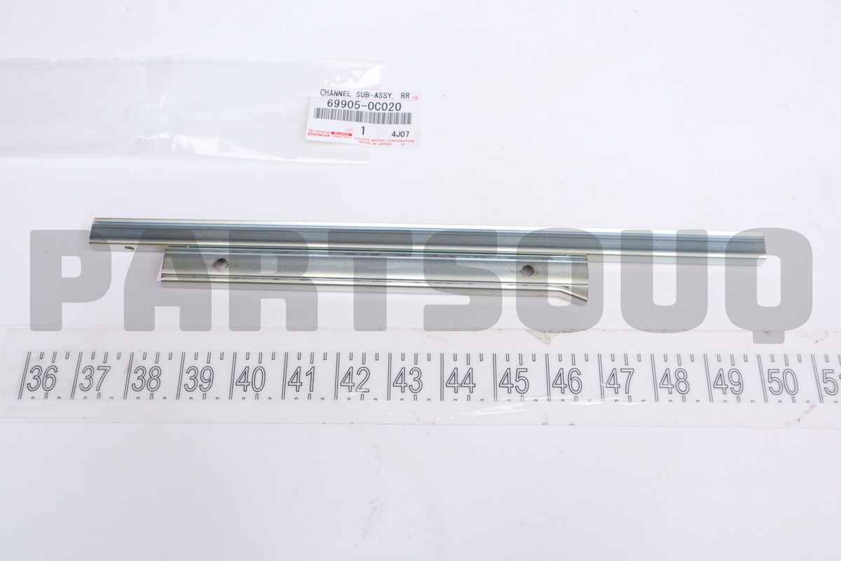 699050C020 Genuine Toyota CHANNEL SUB-ASSY, REAR DOOR GLASS, RH