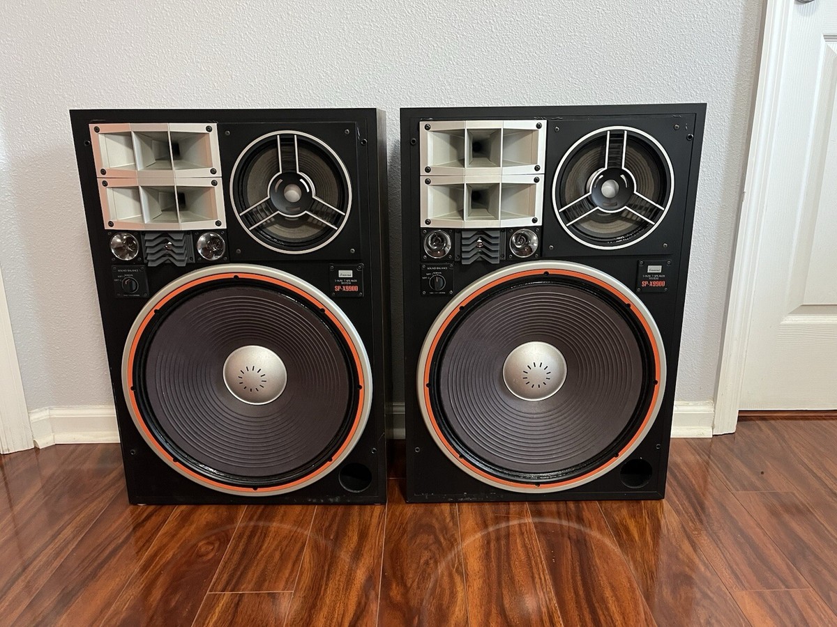 Sansui SP-X9900 5 Way 7 Speaker System Speakers Pair | eBay