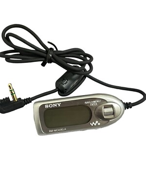 Remote Control RM-MC40ELK For SONY Walkman Hi-MD recorder MZ-NH1