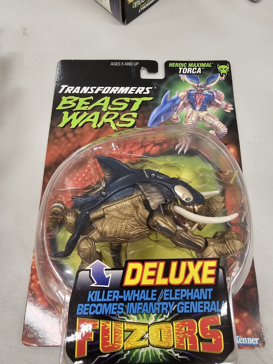 1998 Hasbro Transformers Beast Wars Deluxe Fuzors Heroic Maximal