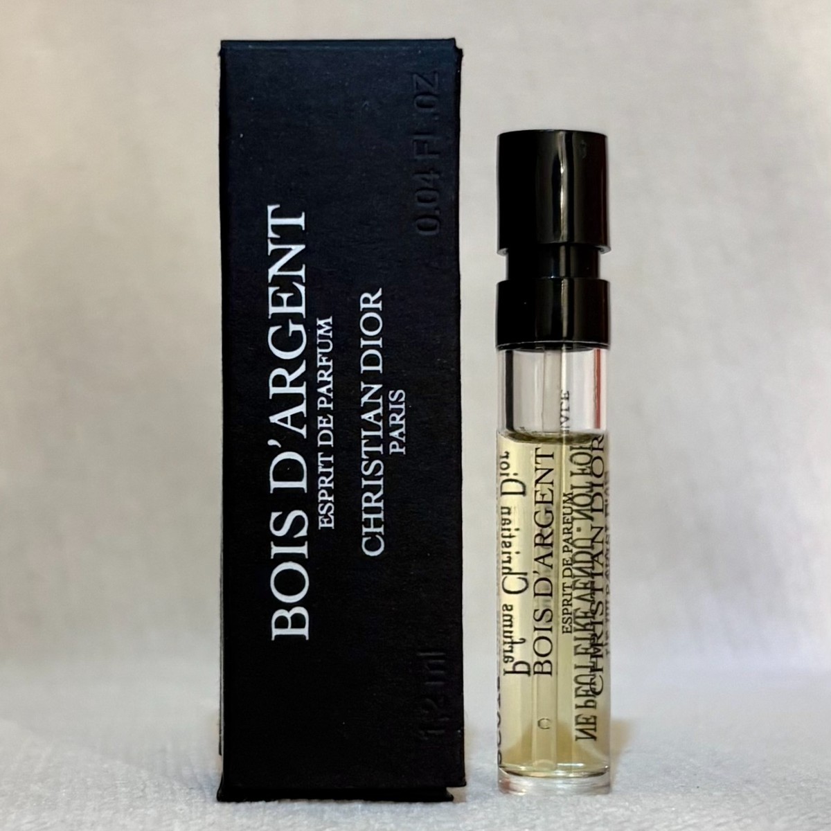 Christian Dior Bois D'Argent Esprit de Parfum Sample Spray .04oz