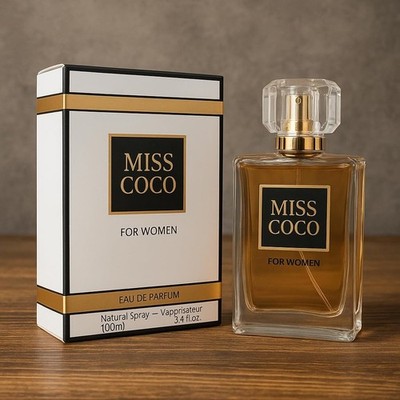MISS COCO Women's Eau De Parfum 3.4 Fl. Oz. Spray Perfume