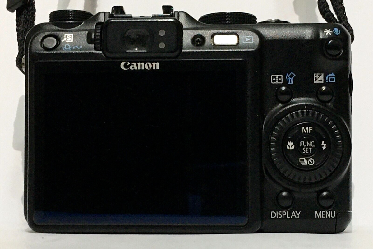 Canon PowerShot G9 12.1MP Digital Camera - Black for sale online