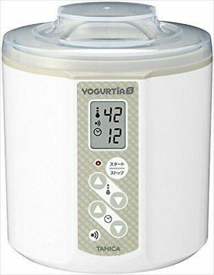 TANICA Yogurt maker Yogurtia S 1200ml YS-01 White 100V Japan NEW