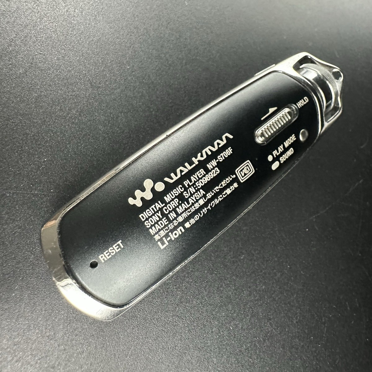 Sony NW-S706F Walkman Portable Audio Player 4GB Black Tested