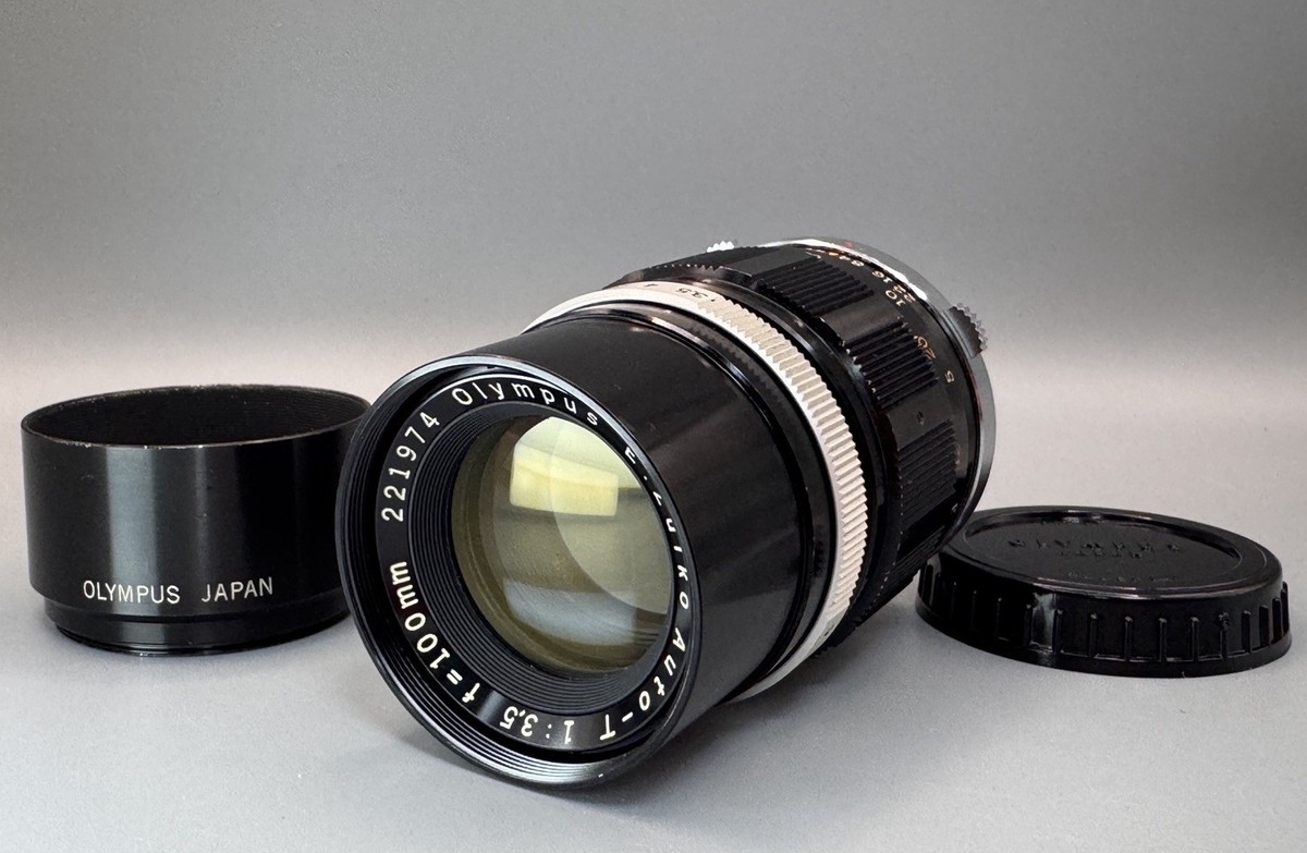 Olympus E.Zuiko Auto-T 100mm f/3.5 Telephoto Lens for Pen From