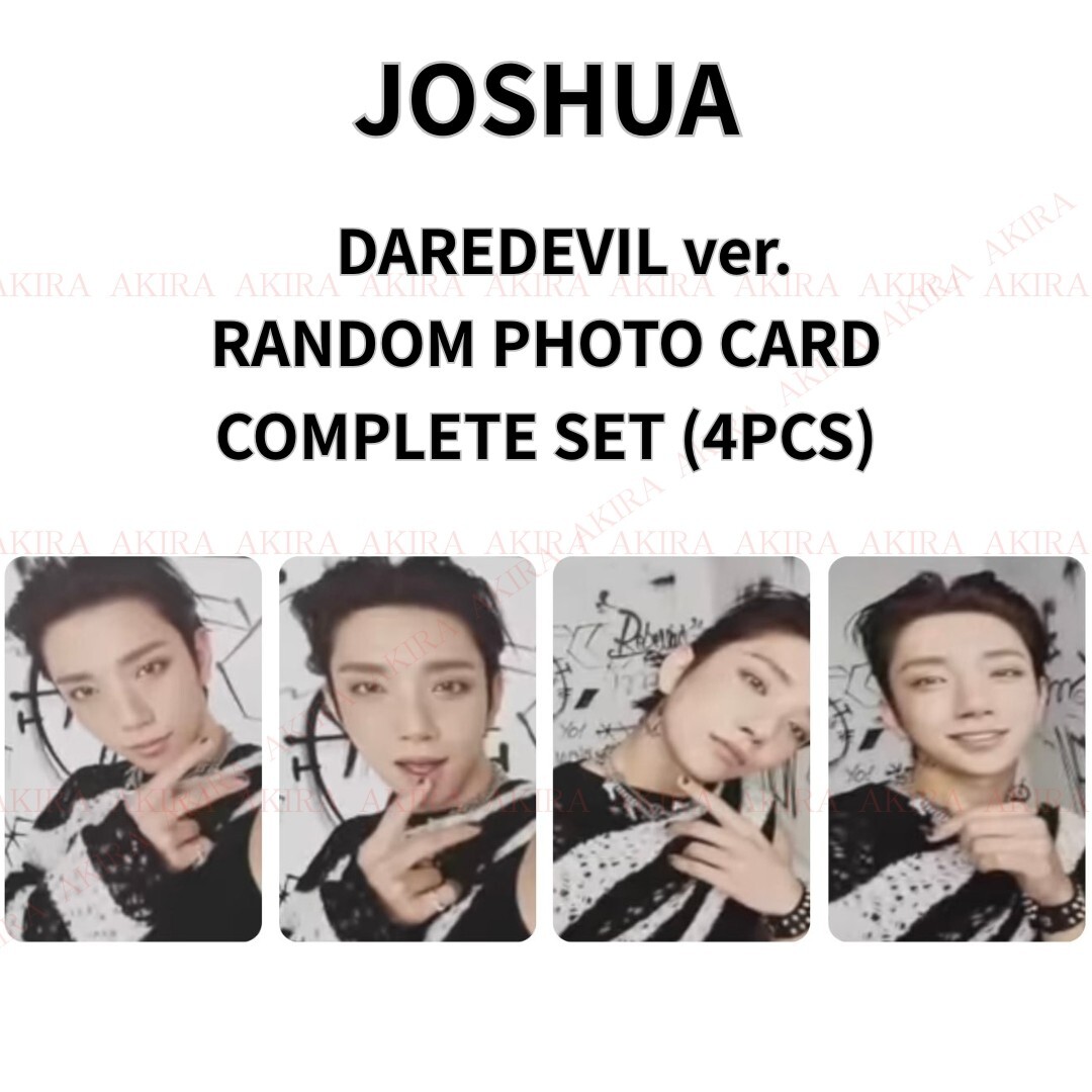 SEVENTEEN 5th ALBUM HAPPY BURSTDAY DAREDEVIL ver. ALBUM PHOTO CARD