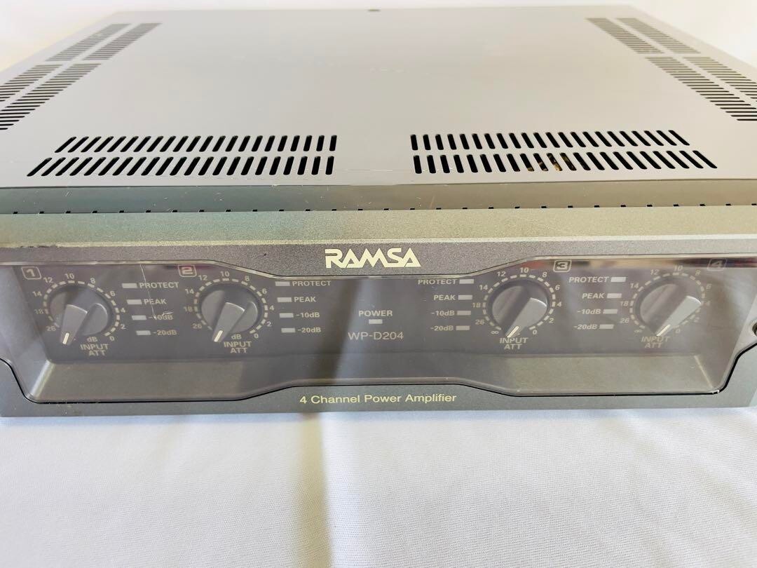 Panasonic Ramsa WP-D204 Power Amplifier Used Tested | eBay