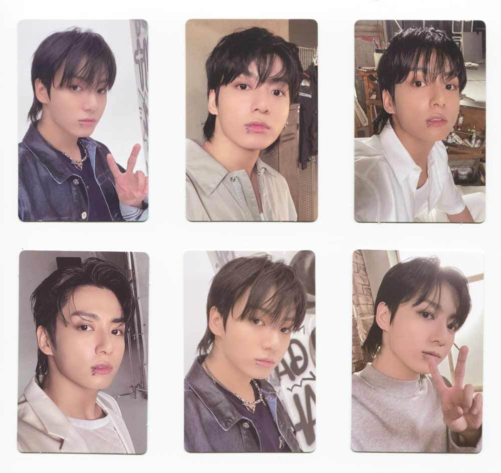 JUNGKOOK BTS - GOLDEN Album Weverse ver. OFFICIAL PHOTOCARD