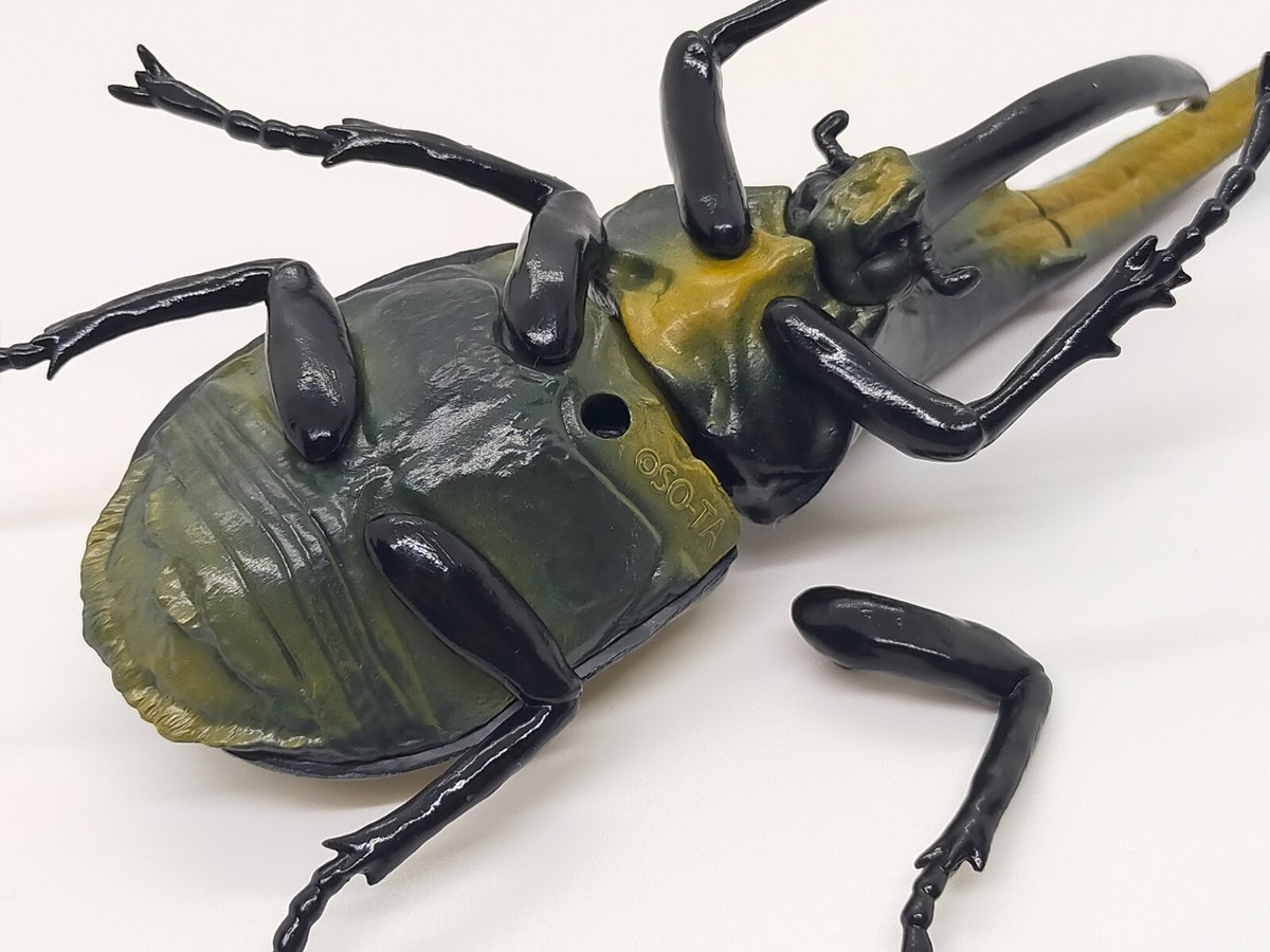 SO-TA Gashapon Dynastes Hercules Beetle 6.8in Realistic Insect