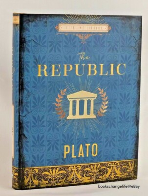 THE REPUBLIC by Plato Unabridged Classic Hardcover with dustjacket