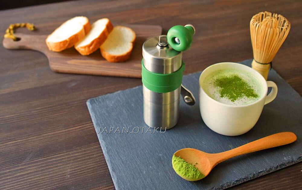 JAPANESE TEA MATCHA MILL Stone mill type Ceramic Blade 18 micron