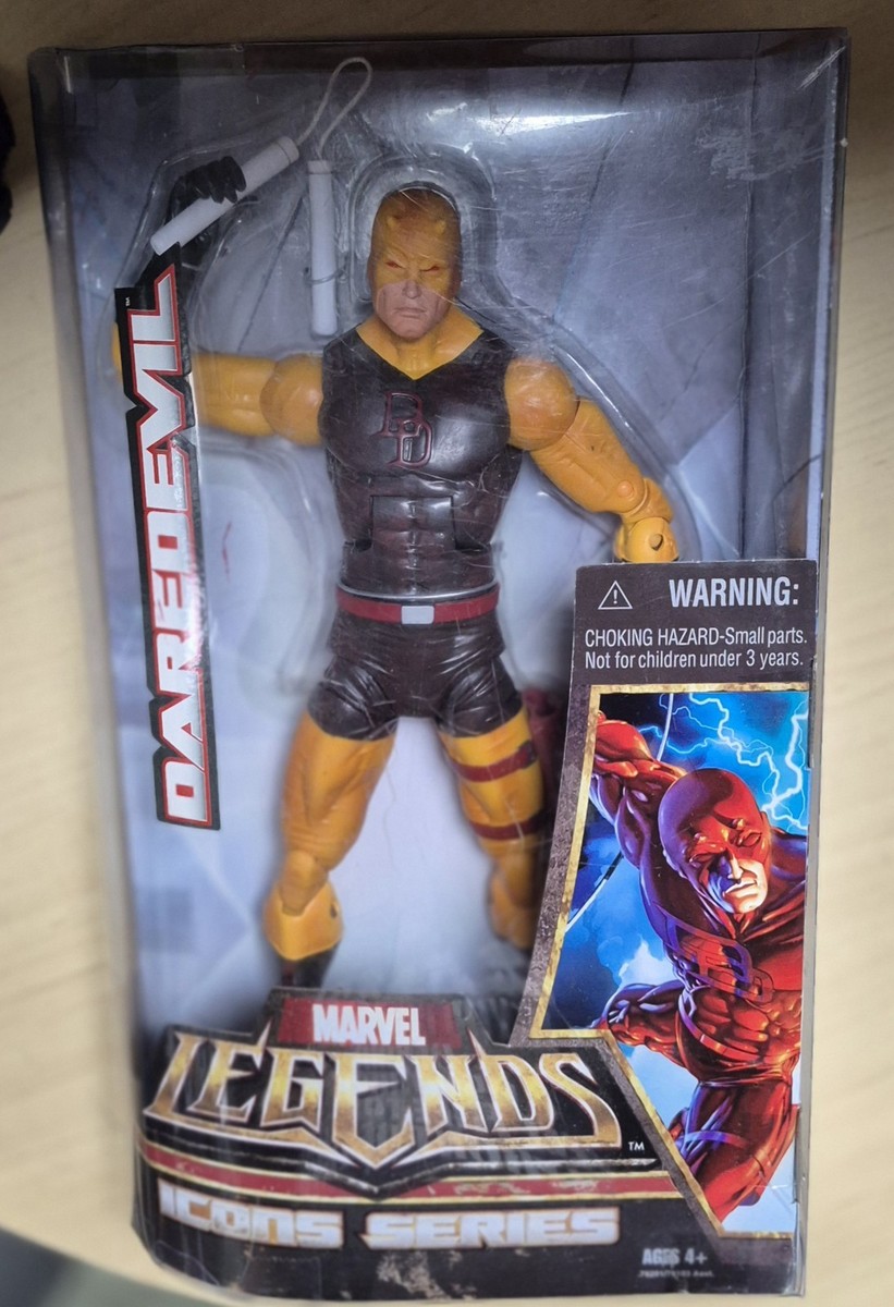 Hasbro Marvel Legends Icons Red Yellow Daredevil Action Figure for