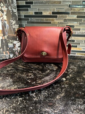 Coach Vintage Legacy Rambler Crossbody Shoulder Bag Satchel 9061