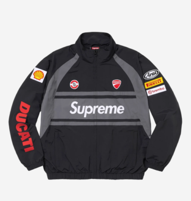 Supreme x Ducati Track Jacket Black - 24SS | eBay