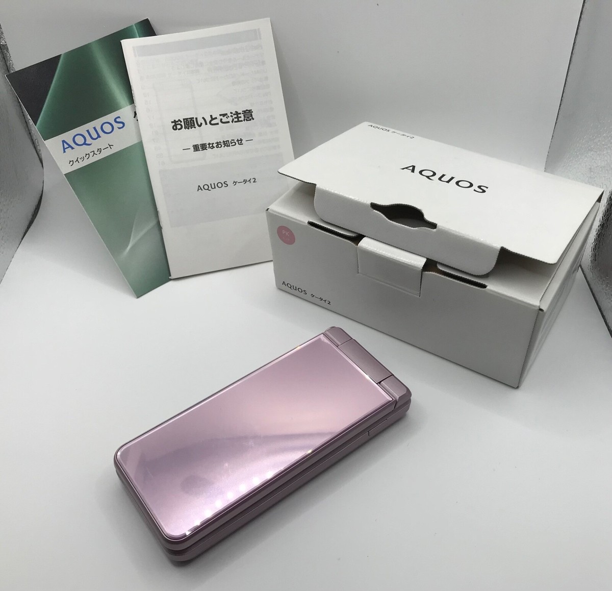 SHARP AQUOS KEITAI 2 601SH 602SH Pink SoftBank 4G Android Flip